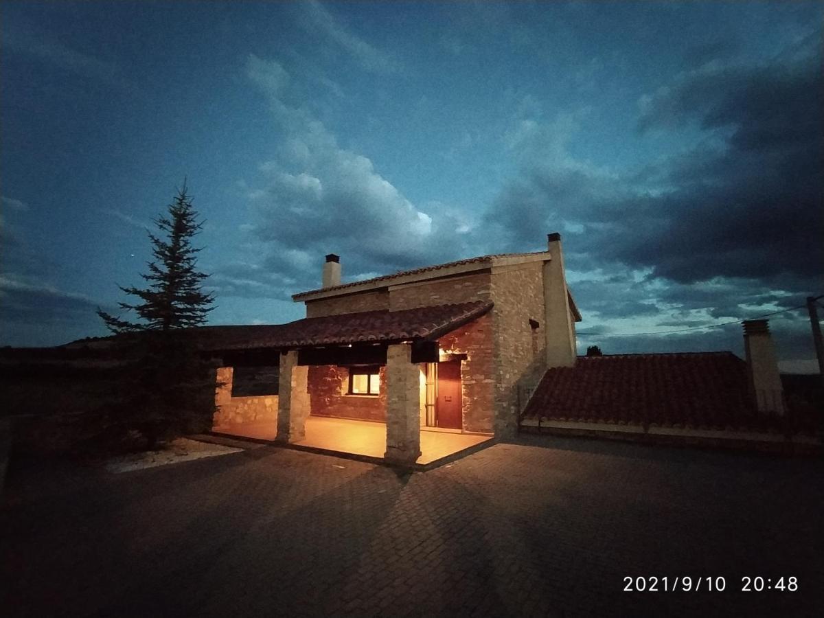 Gasthaus Puerta Del Maestrazgo Monteagudo del Castillo Exterior foto