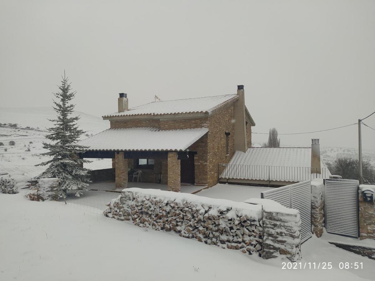 Gasthaus Puerta Del Maestrazgo Monteagudo del Castillo Exterior foto