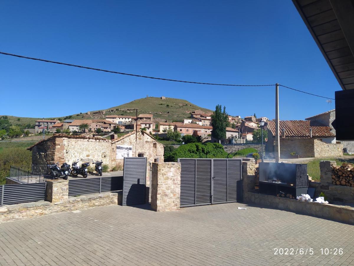 Gasthaus Puerta Del Maestrazgo Monteagudo del Castillo Exterior foto